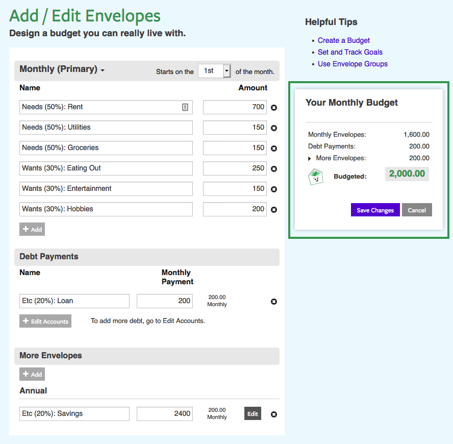 How To Create A Budget